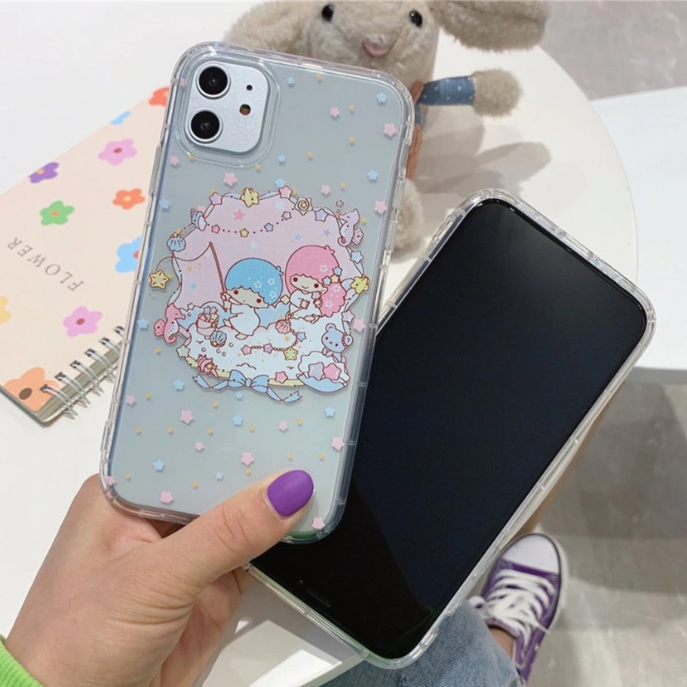 Little Twin Stars Silicone iPhone Case